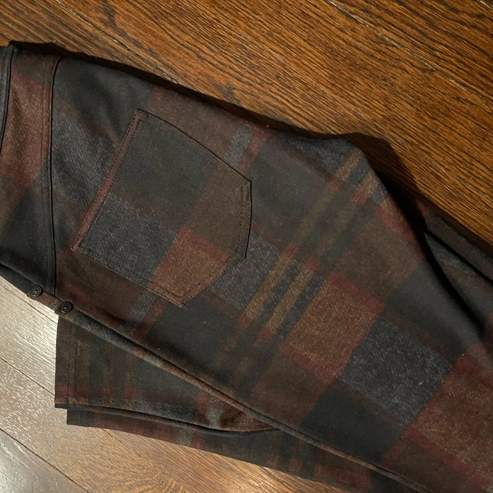 Sanctuary Runway / Anthropologie plaid stretch pants - Picture 2 of 6